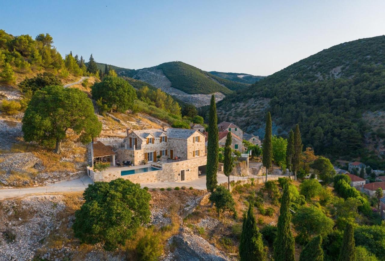 New Villa Ani! Traditional And Luxurious 4-Bedroom Villa With Heated Pool And Sea Views 波斯蒂勒 外观 照片