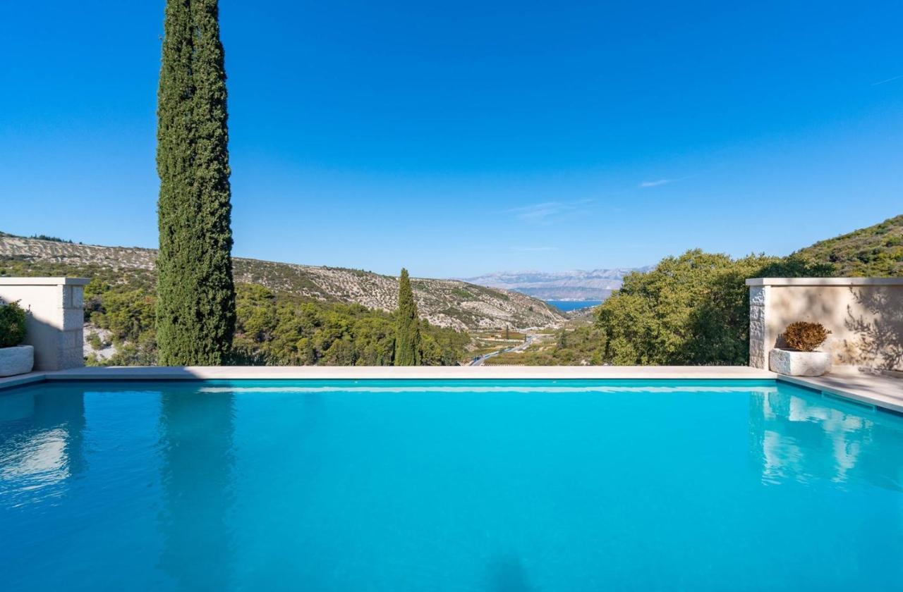 New Villa Ani! Traditional And Luxurious 4-Bedroom Villa With Heated Pool And Sea Views 波斯蒂勒 外观 照片